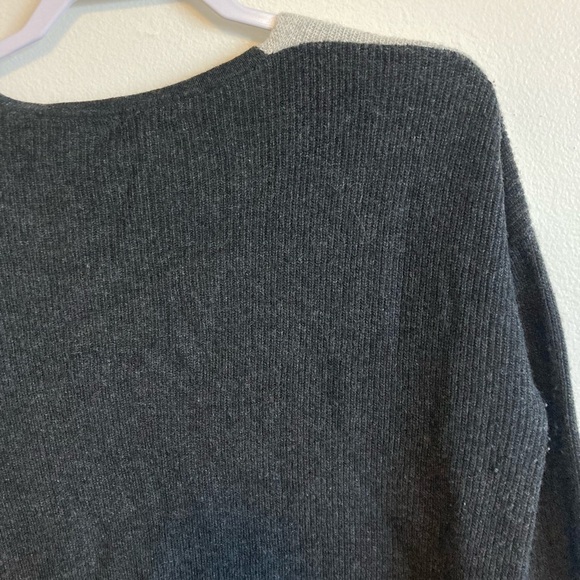 Madewell gray and black sweater - Picture 2 of 4